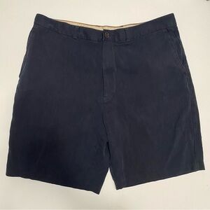 Tommy Bahama Men’s Navy Blue Silk Cotton Blend‎ Shorts 38 Preppy Quiet Luxury